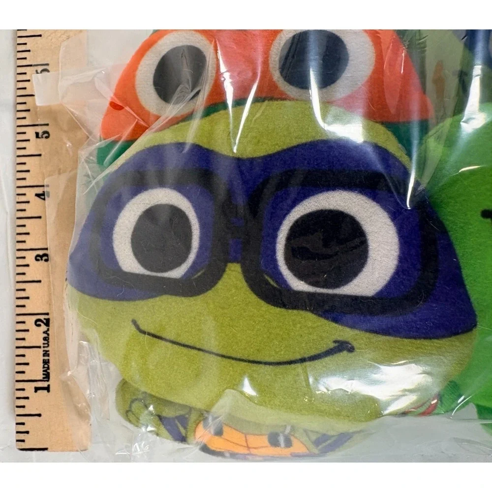 Teenage Mutant Ninja Turtles Nickelodeon Legend Toys Mini Plush Set Of 4 - 4